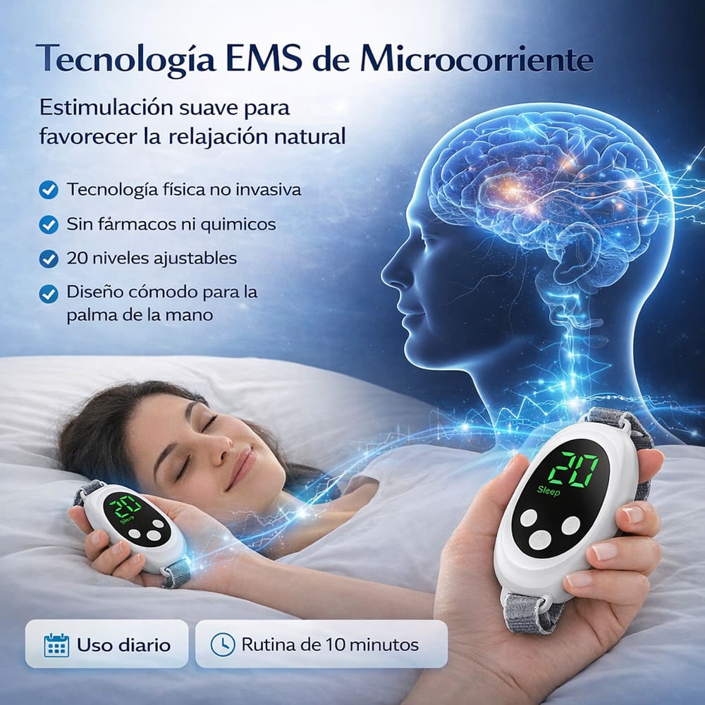 DeepSleep™: La tecnología que apaga tu mente en minutos… sin químicos ni dependencia